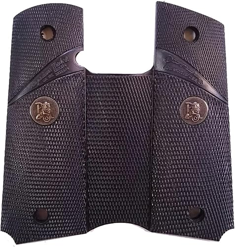 Pachmayr 02921 Signature W/Out Correa trasera, Colt 1911 Combat, negro (02921)