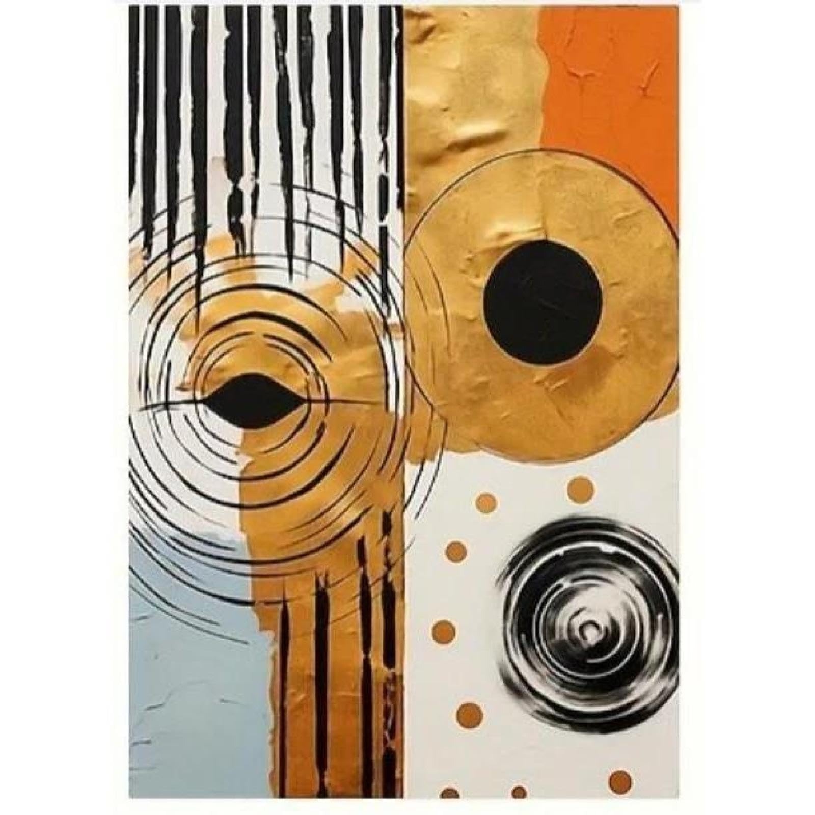 Yocheng Geometric Cultural Motifs Poster Prints Abstract African Woman Canvas Painting Wall Art Picture For LivingRoom Home Decor 30x40cm No Frame