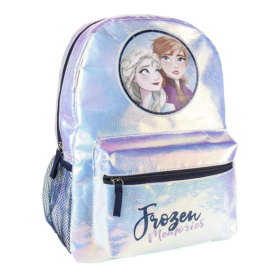 Artesania Cerda Mochila Casual Moda Frozen 2 School Backpack, 36 cm, Blue (Azul)