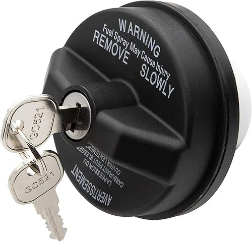 Tapa de gas con bloqueo, tapa del depósito de combustible con llave para Dodge Jeep Ram Cherokee Grand Cherokee Wrangler TJ LJ JK JKU JL JLU JT