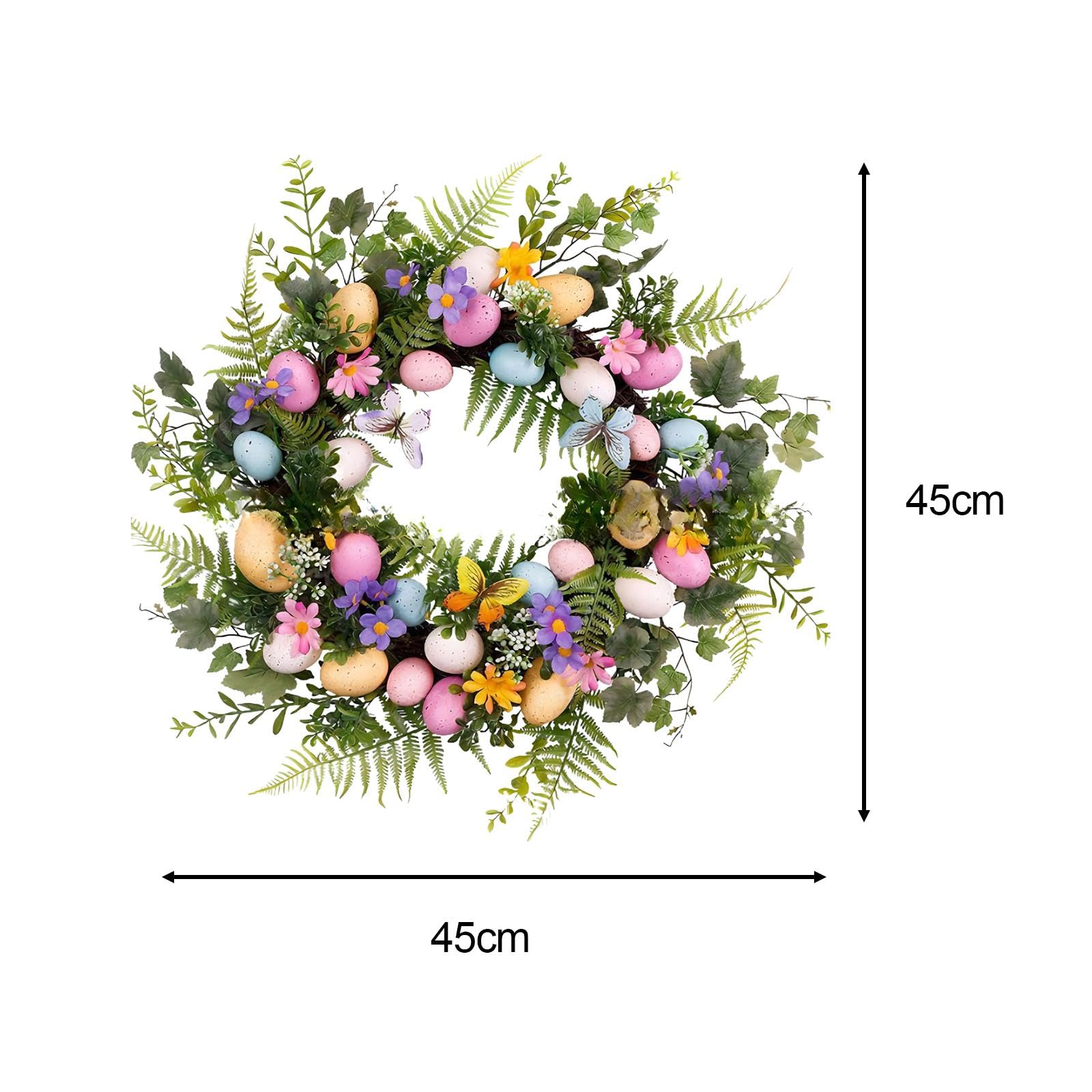 Ghirlanda di Uova di Pasqua, Ghirlanda Pasquale per La Porta D'ingresso.
