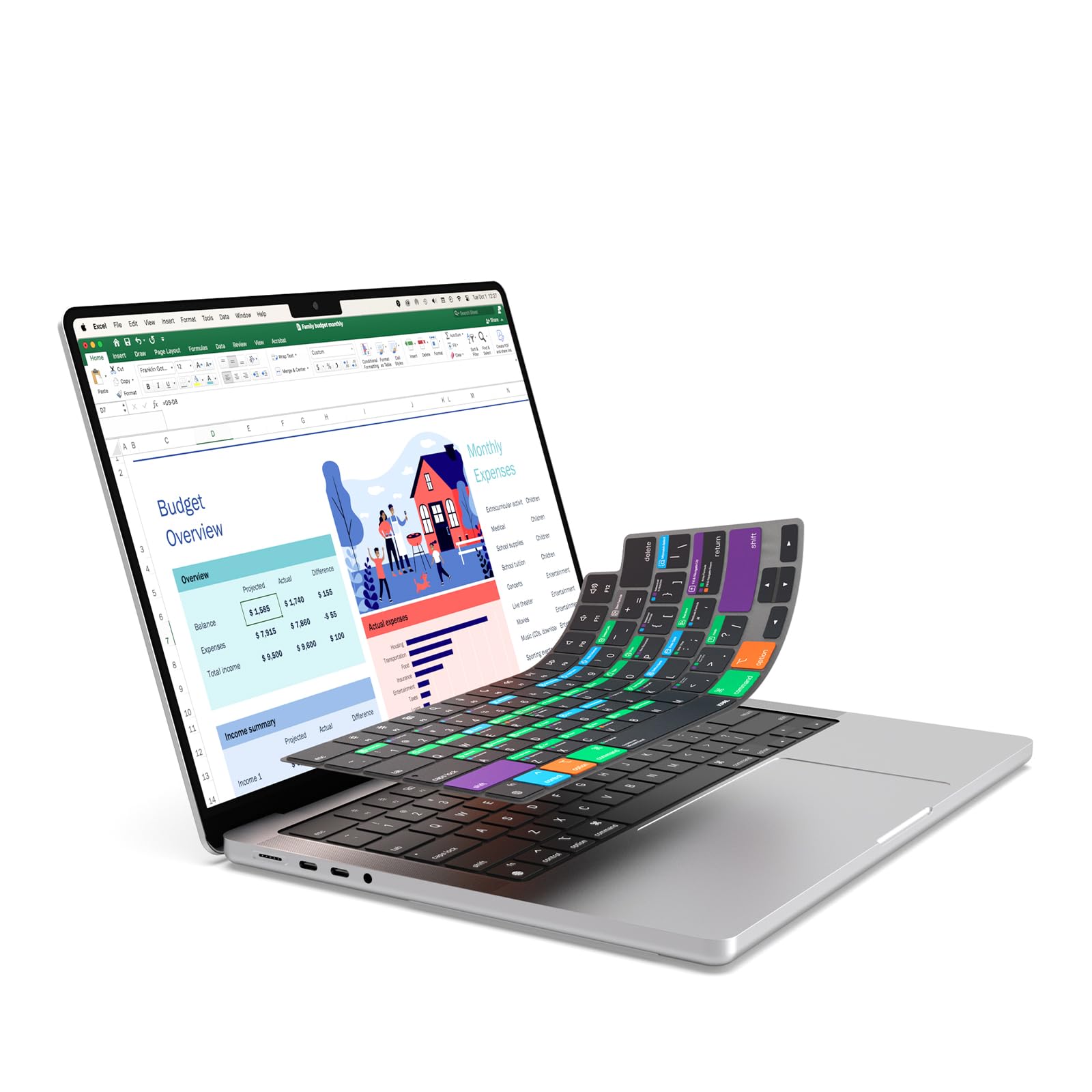 MacBook Air 13インチ　Excel Word PowerPoint MacBook Air 13-inch Mid 2013 Core i7 1.7GHz / 8GBメモリ