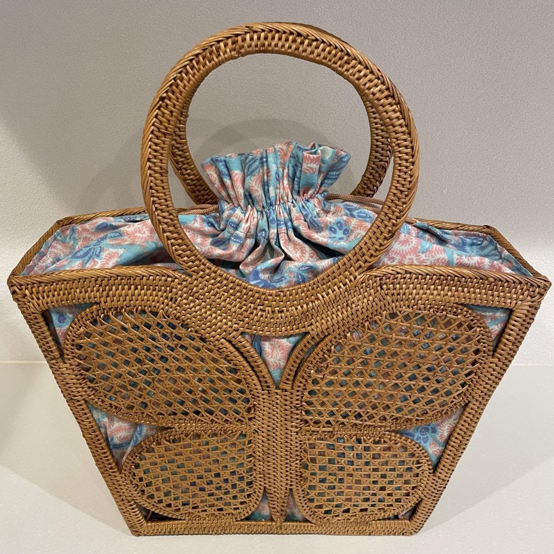 【新品未使用】アタ ASHITABA カゴバッグ バリ島 Amazon.co.jp: インドネシア バリ島 アシタバ ASHITABA カゴ