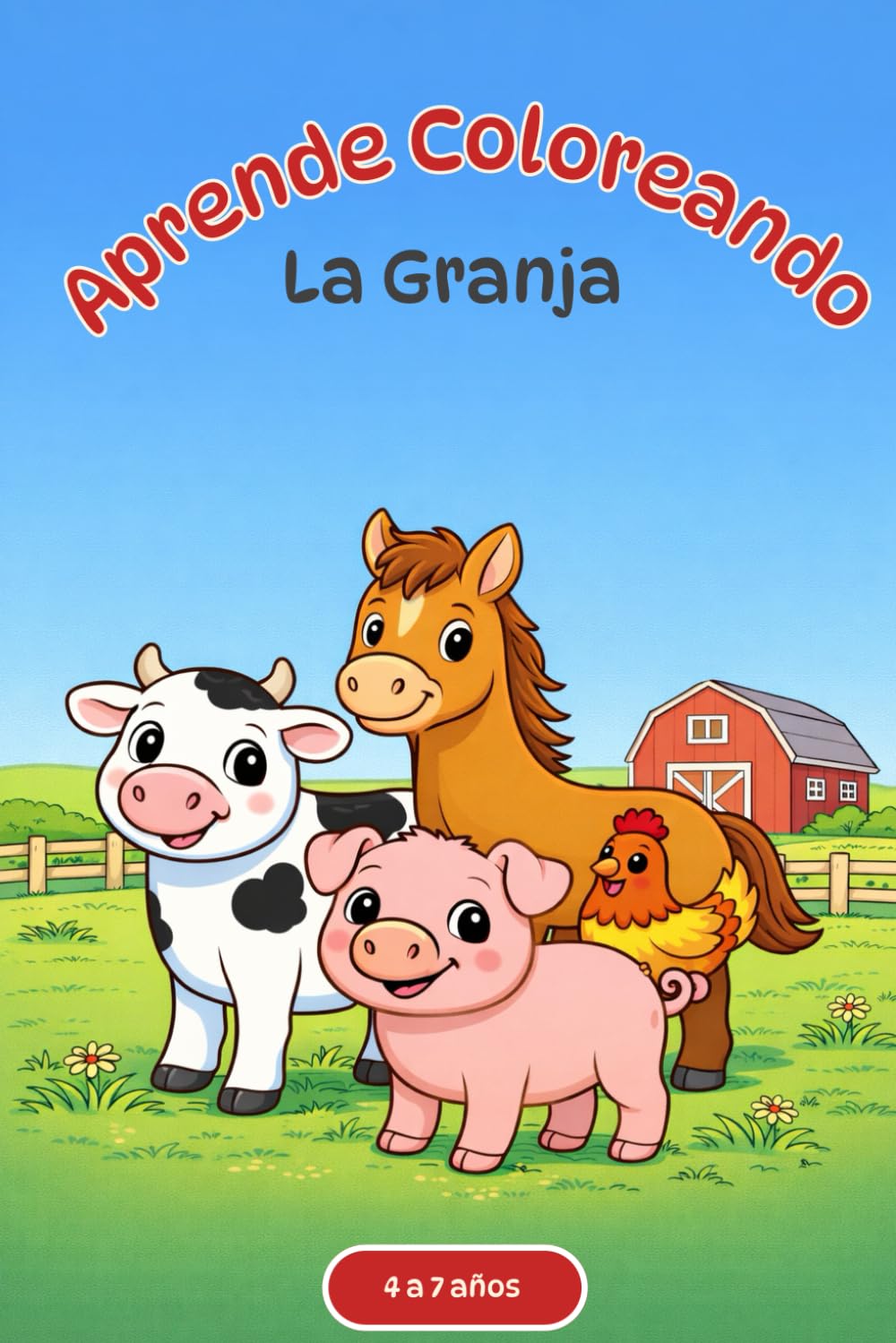Aprende Coloreando: La Granja
