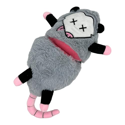 Roadkill Opossum Dog Toy Funny Dead Ran Over Possum Stuffed