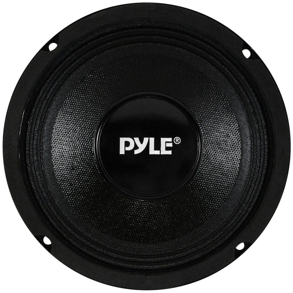 KIT Set FÜR Pyle PDMW6 1 Midwoofer-Lautsprecher 16,5 cm 165 mm 6,5, 125 Watt rms und 250 Watt max, Impedanz 8 Ohm, für Homeparty, 1 Stück Montage Faston