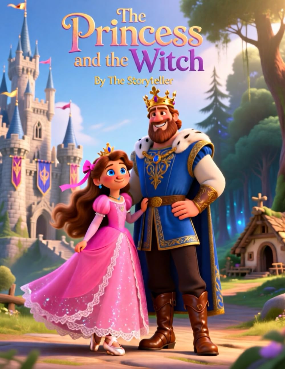The Princess and The Witch: A Fairy Tale Mystery Picture Book for children ages 3 - 5