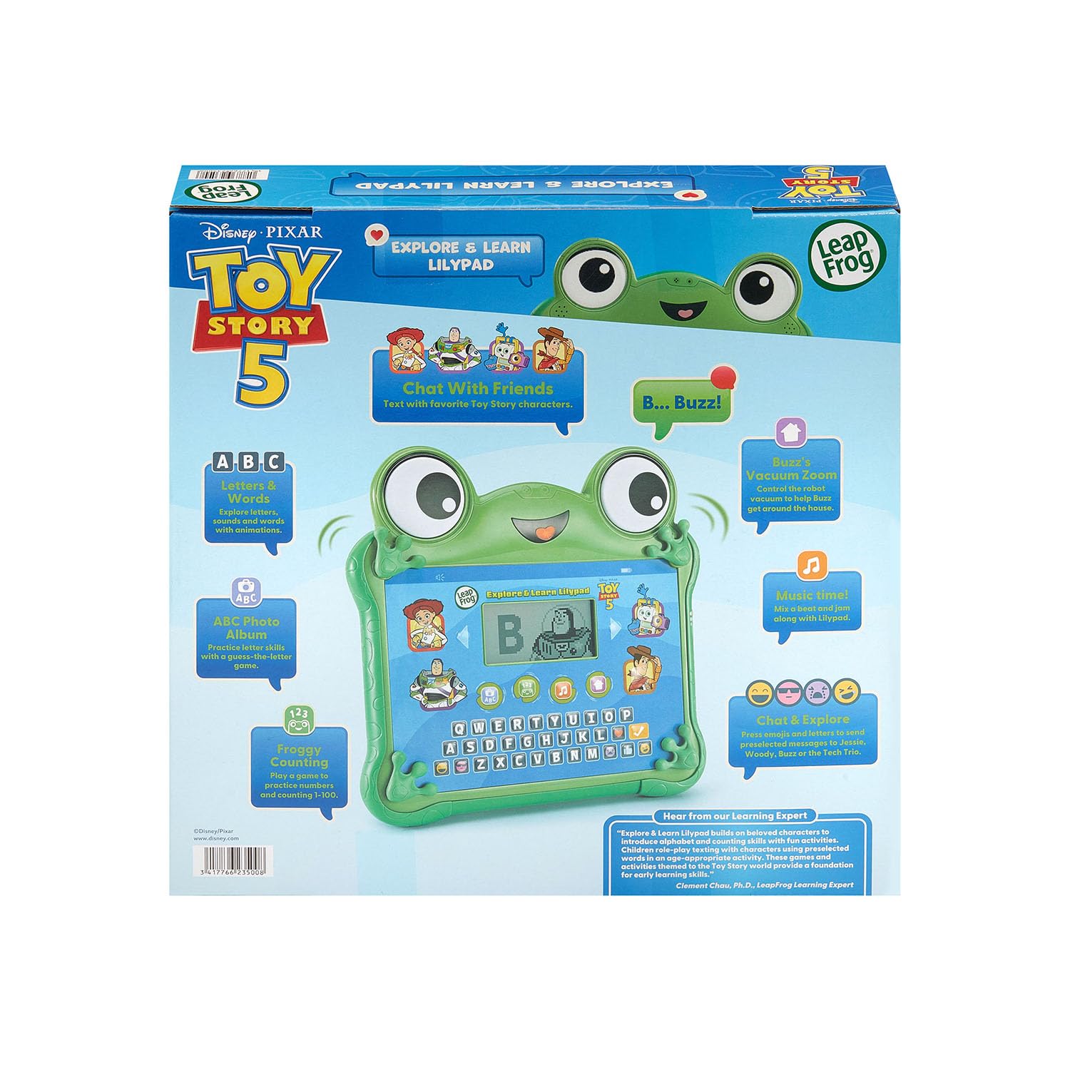 LeapFrog Disney and Pixar Toy Story 5 Explore and Learn Lilypad 8