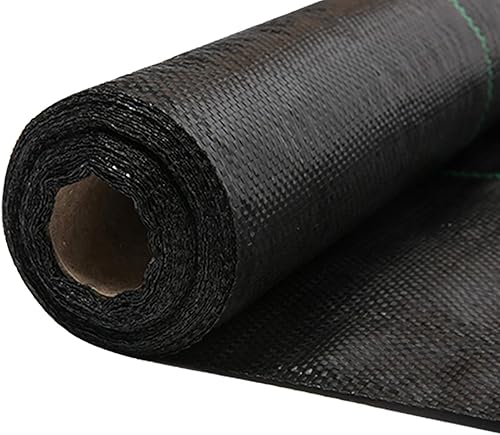 AGTEK - Tela de jardín de barrera de malezas del paisaje 3.8 onzas, 3x100 pies, cubierta de tierra resistente, respetuoso del medio ambiente con