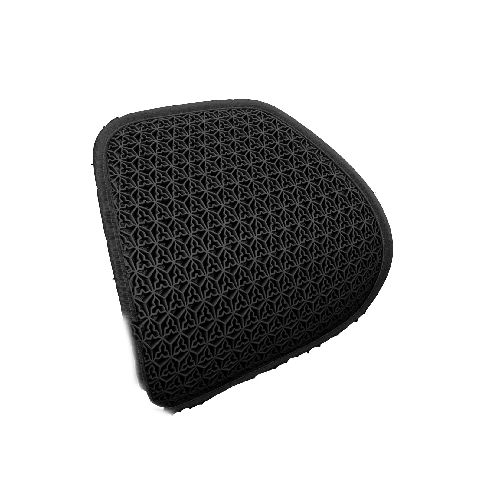 CRFFZ Elasticity Gels Cushions with Ventilated Structure Pattern Not Slip Cooling Gels Seat Pad for Car & Home Use Cell Pad