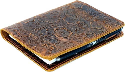 JJNUSA Funda de cuero compatible con Moleskine Classic XL (7.5 x 9.75 pulgadas), tapa dura, de cuero envejecido, cuaderno de viaje, diario de cuero