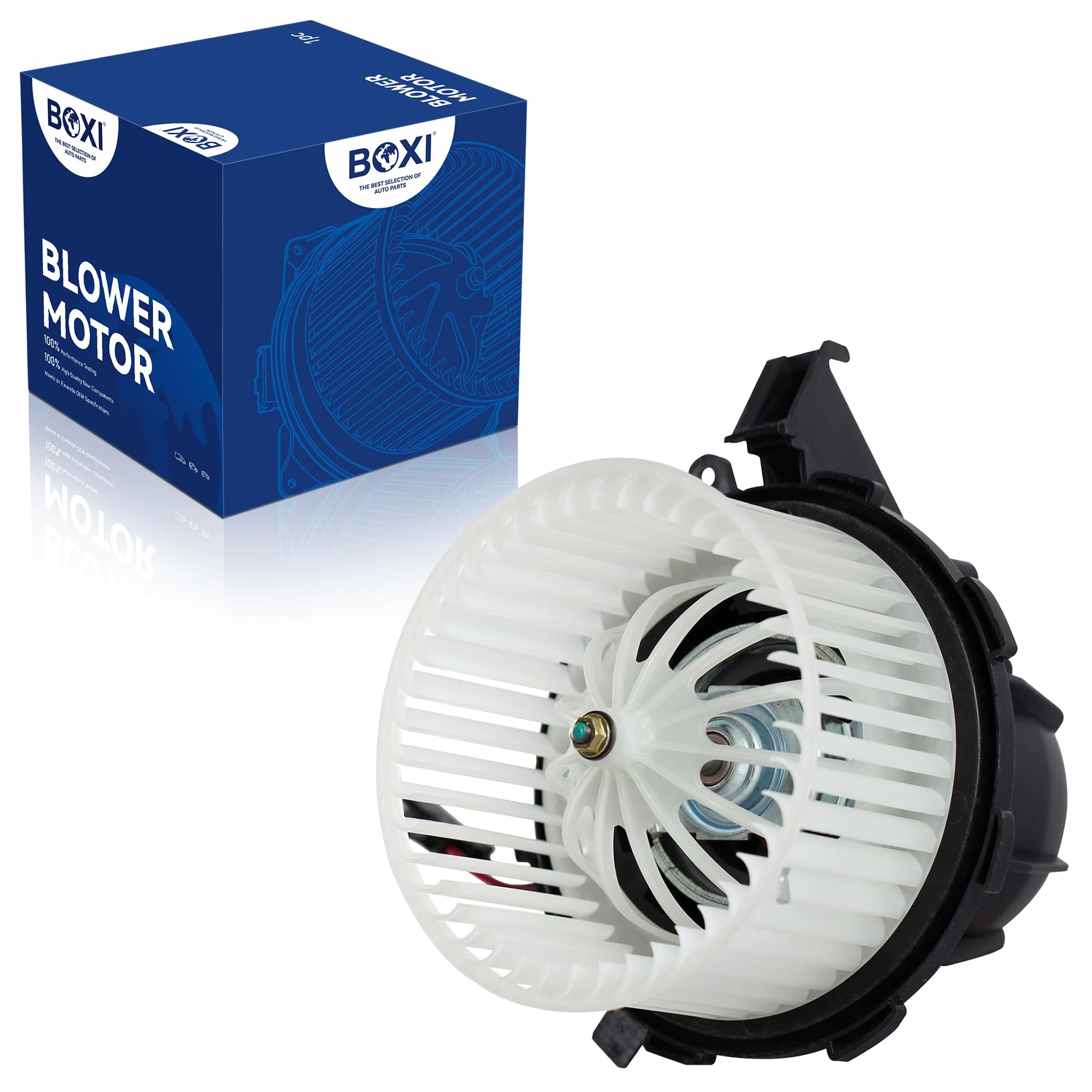 BOXI A/C AC Heater Blower Motor Fan Assembly for For Audi A4 S4 Q5 2009-2012 / Audi A5 S5 2008-2011 / 8K1820021C 8K1820021B