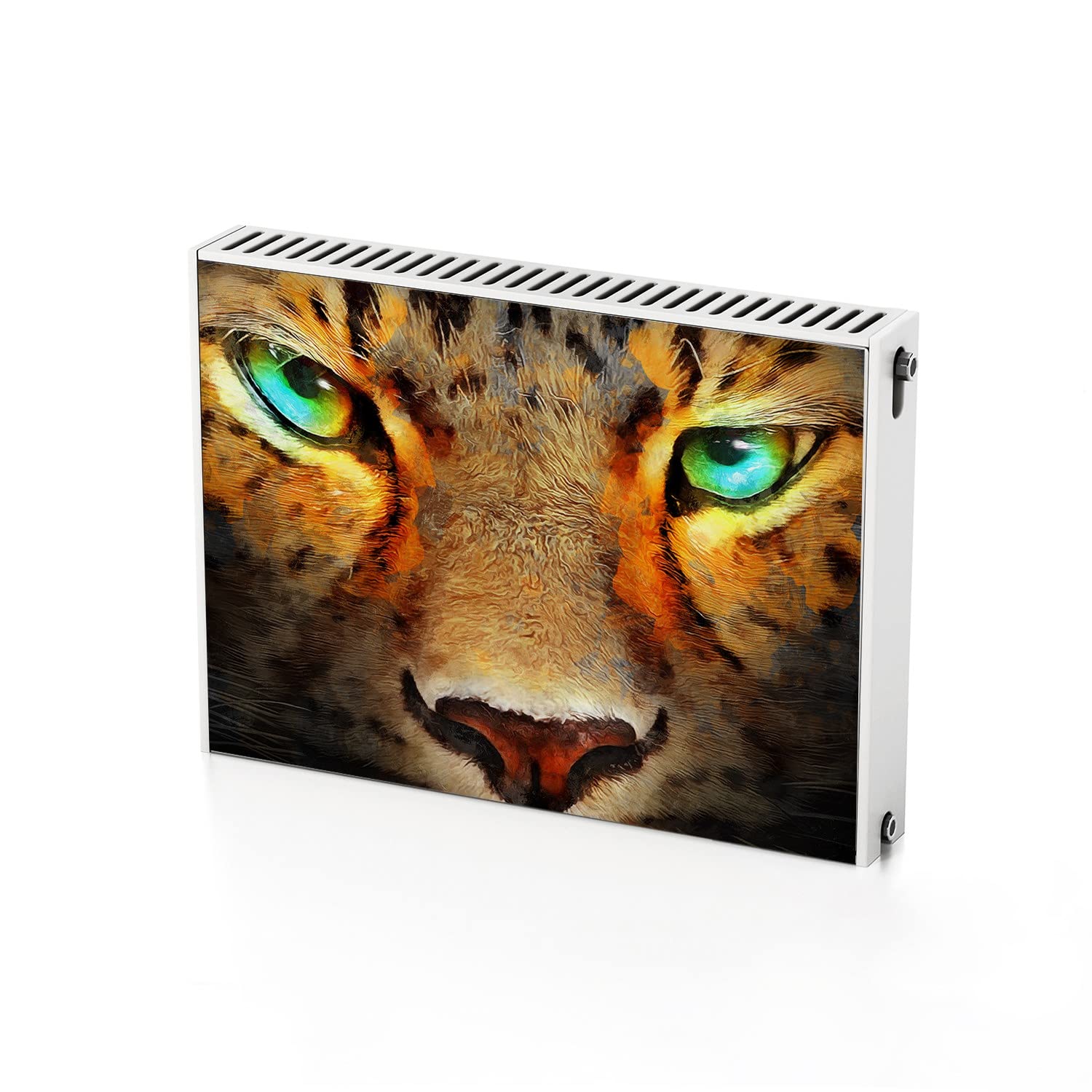 Aimant décoration radiateur motif guépard pour réchauffer l'ambiance du salon