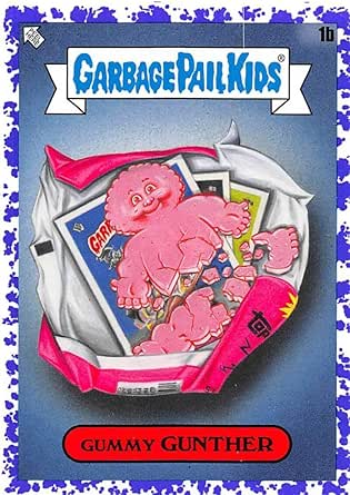 2021 Topps Garbage Pail Kids Stickers Food Fight Purple Jelly #1B GUMMY ...