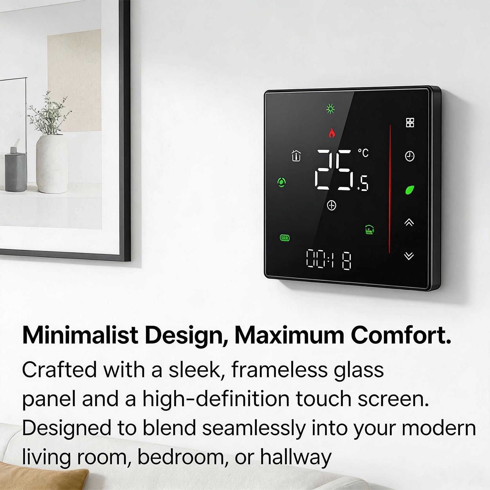 16A WLAN Thermostat Elektro-Fußbodenheizung Smart Life APP