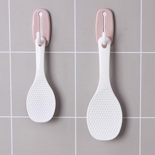 Miniatura 7 de MXY Juego de paletas de arroz, espátula de arroz japonesa antiadherente, cuchara de arroz blanco, cucharas para servir arroz