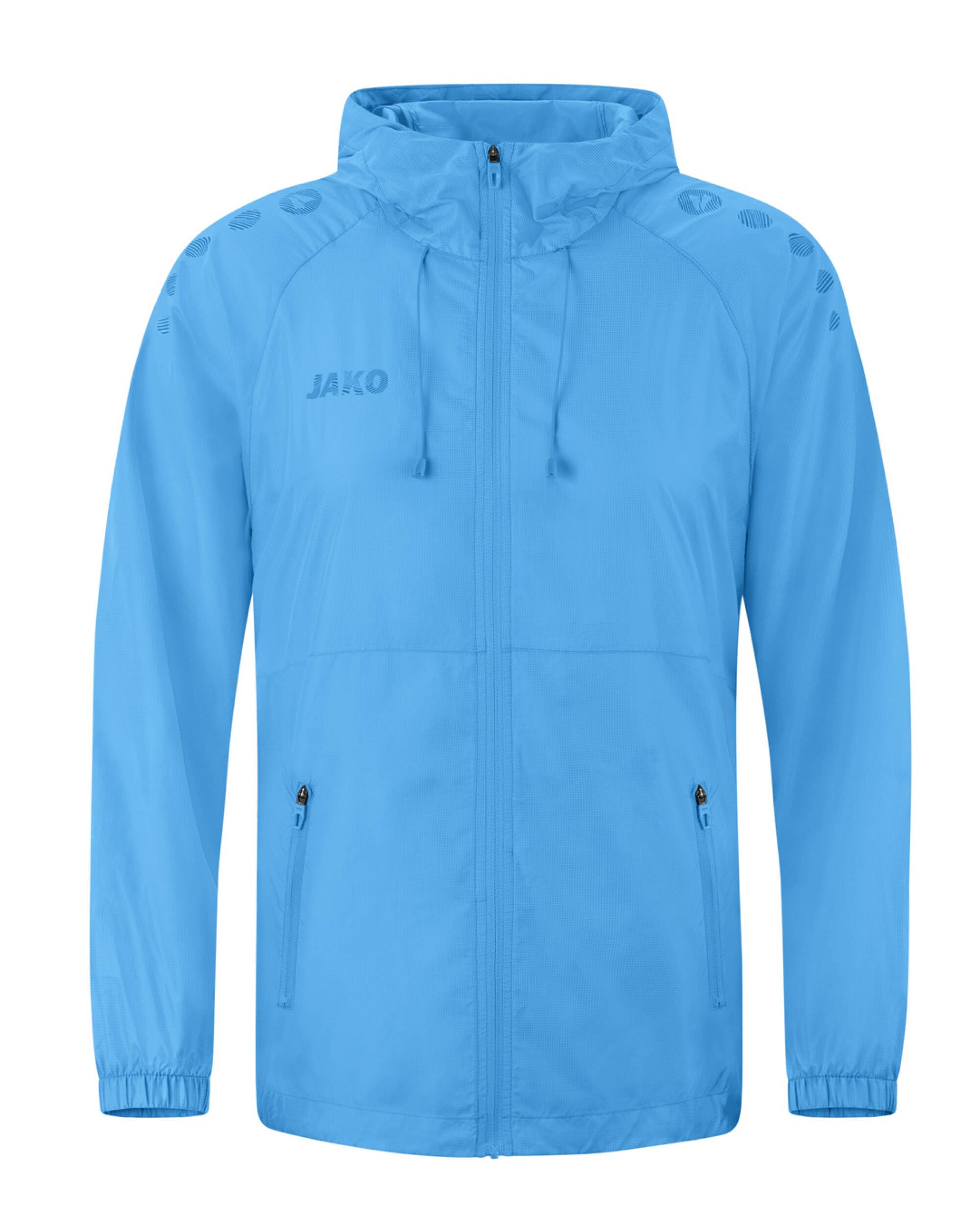 JAKO Unisex Lightweightjacke Light Flow, skyblue, L