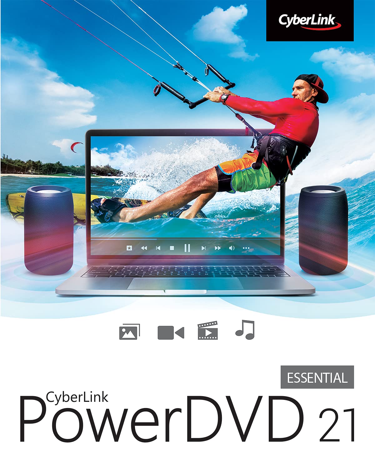 CyberLink PowerDVD 21 | Standard | PC | Código de activación PC enviado por email