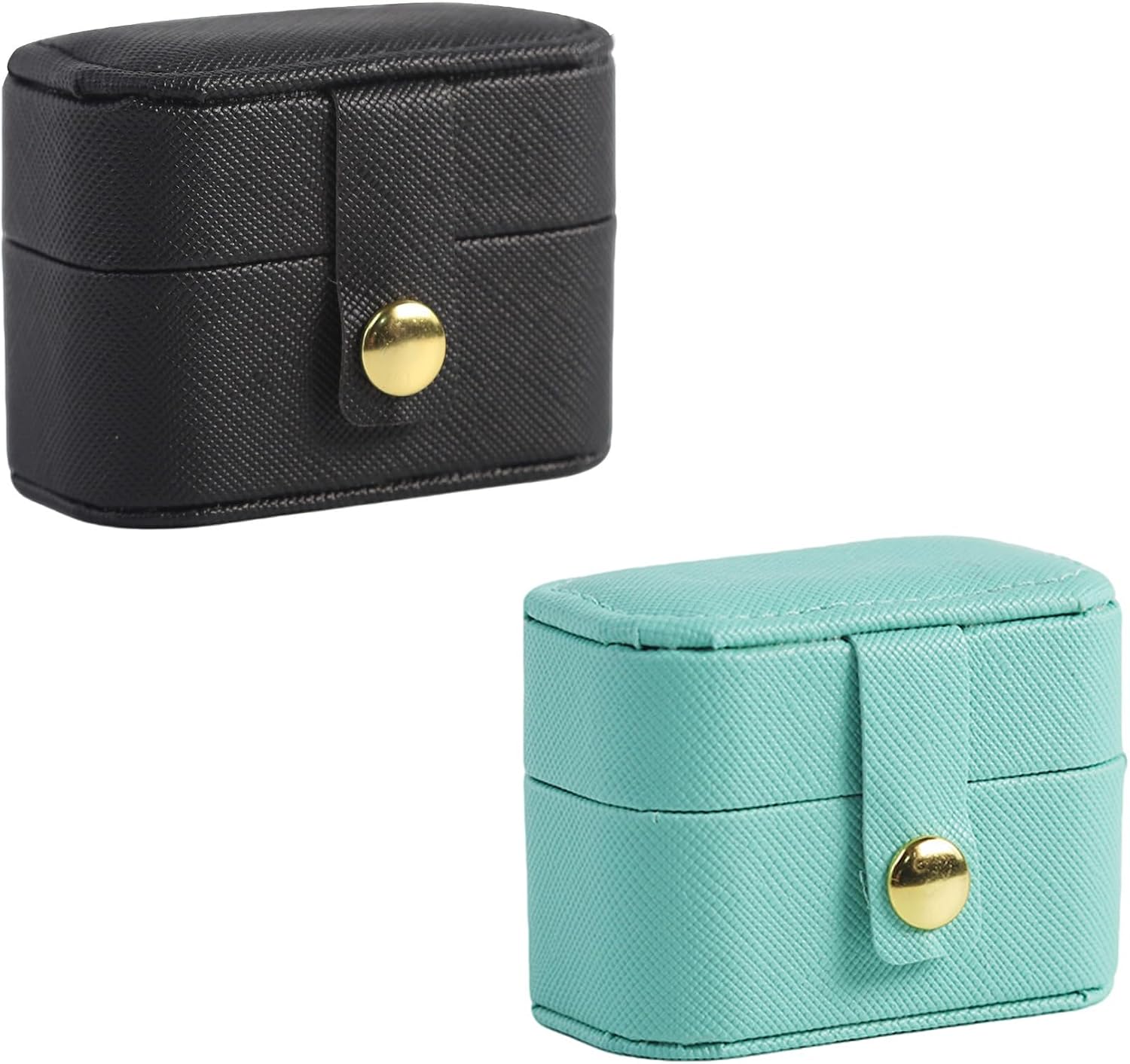 Portable Jewelry Organizer Box, Mini Elegant Storage, Dainty Gifts for Women, Compact Ring Keeper