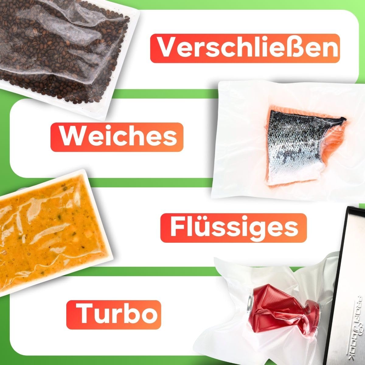 ProfiCook PC-VK 1080 Vakuumierer Vakuumiergerät 12 l/min Saugleistung Sous Vide Folienschweißgerät