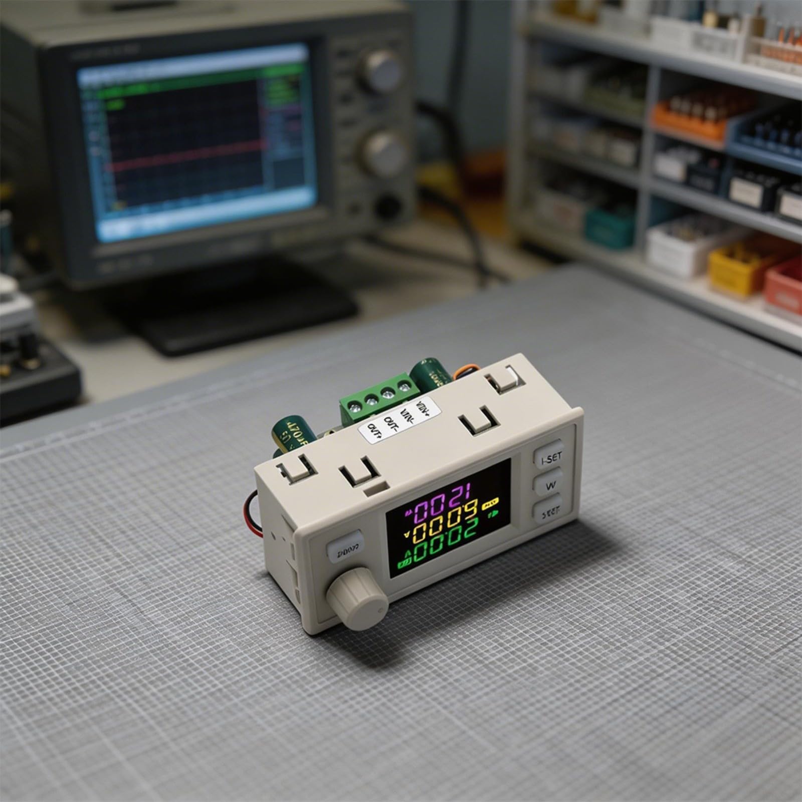 SK120X DC-DC Convertitore Step-Up/Step-Down 120W con MPPT Regolabile 0-36V 0-6A Display LCD per Laboratorio & Solare