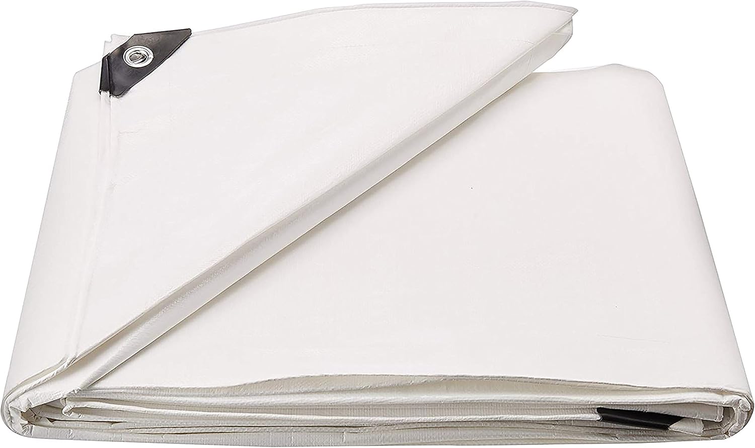 10x15 Multi-Purpose White Heavy Duty Dry Top Poly Tarp (10'x15')