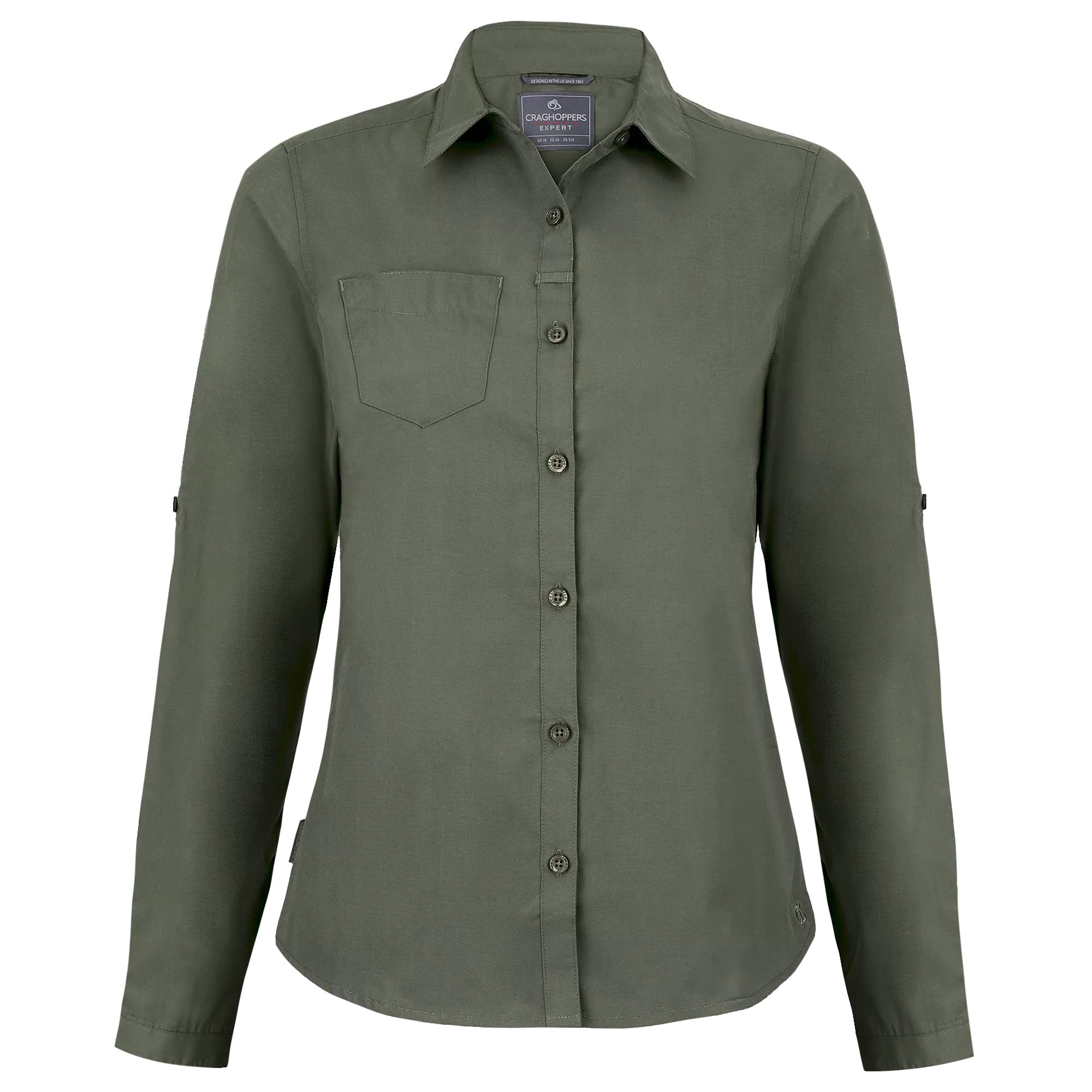 Craghoppers Women's Vert Recycled Polyester Long-Sleeve Shirt For
