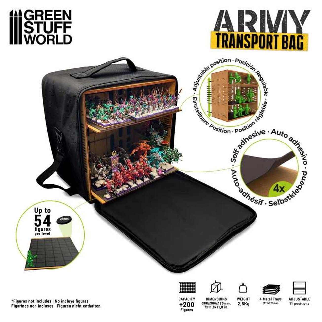 Amazon.com: GREEN STUFF WORLD GSWD-11936 Green Stuff World Army