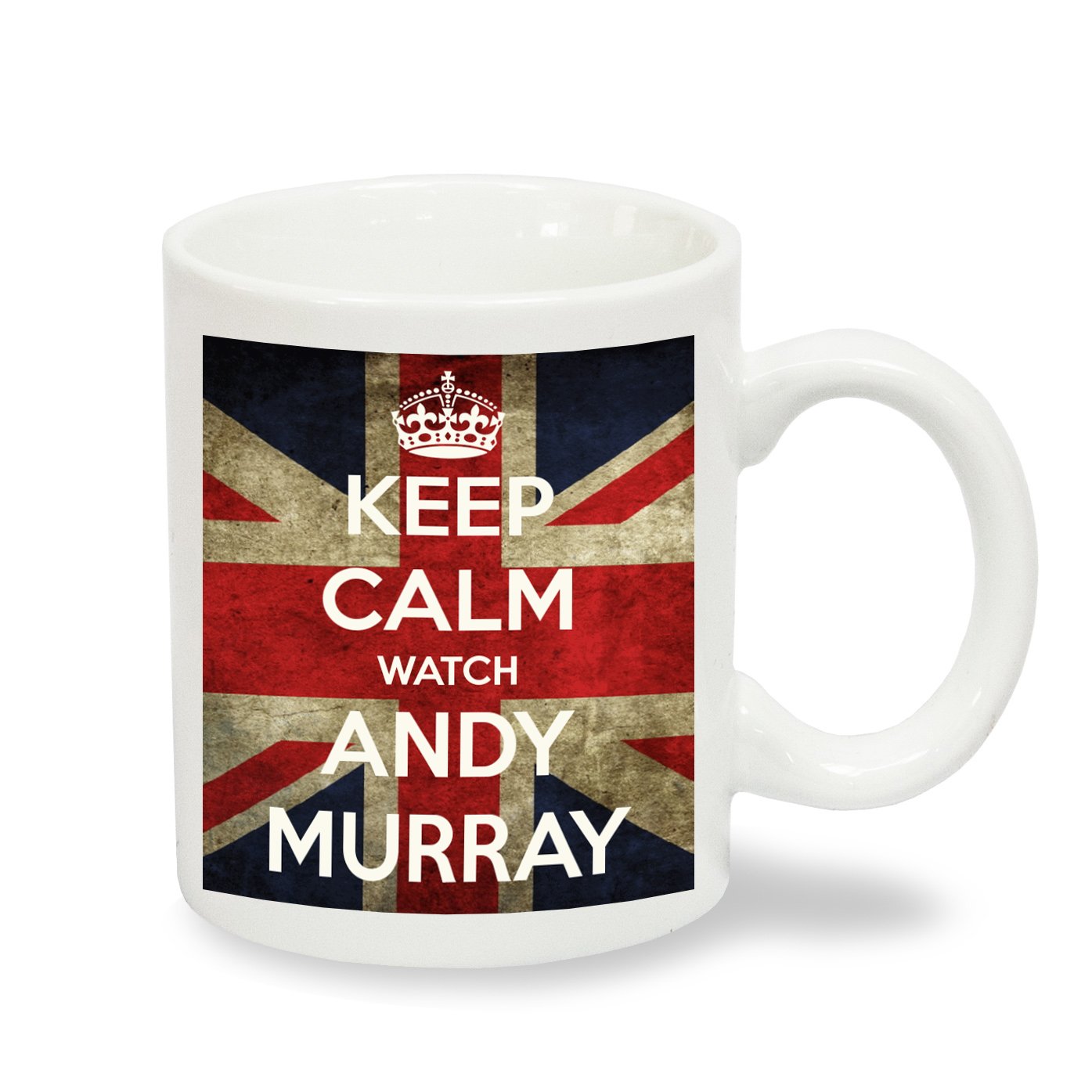 Keep Calm And Watch Andy Murray Tennis Novelty Coffee Mug - Exclusive to the Serendipity Vita Collection