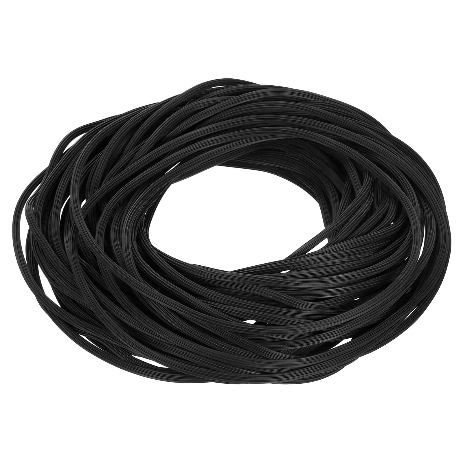 Spline de fixation moustiquaire PVC noir 20m pour blocage durable