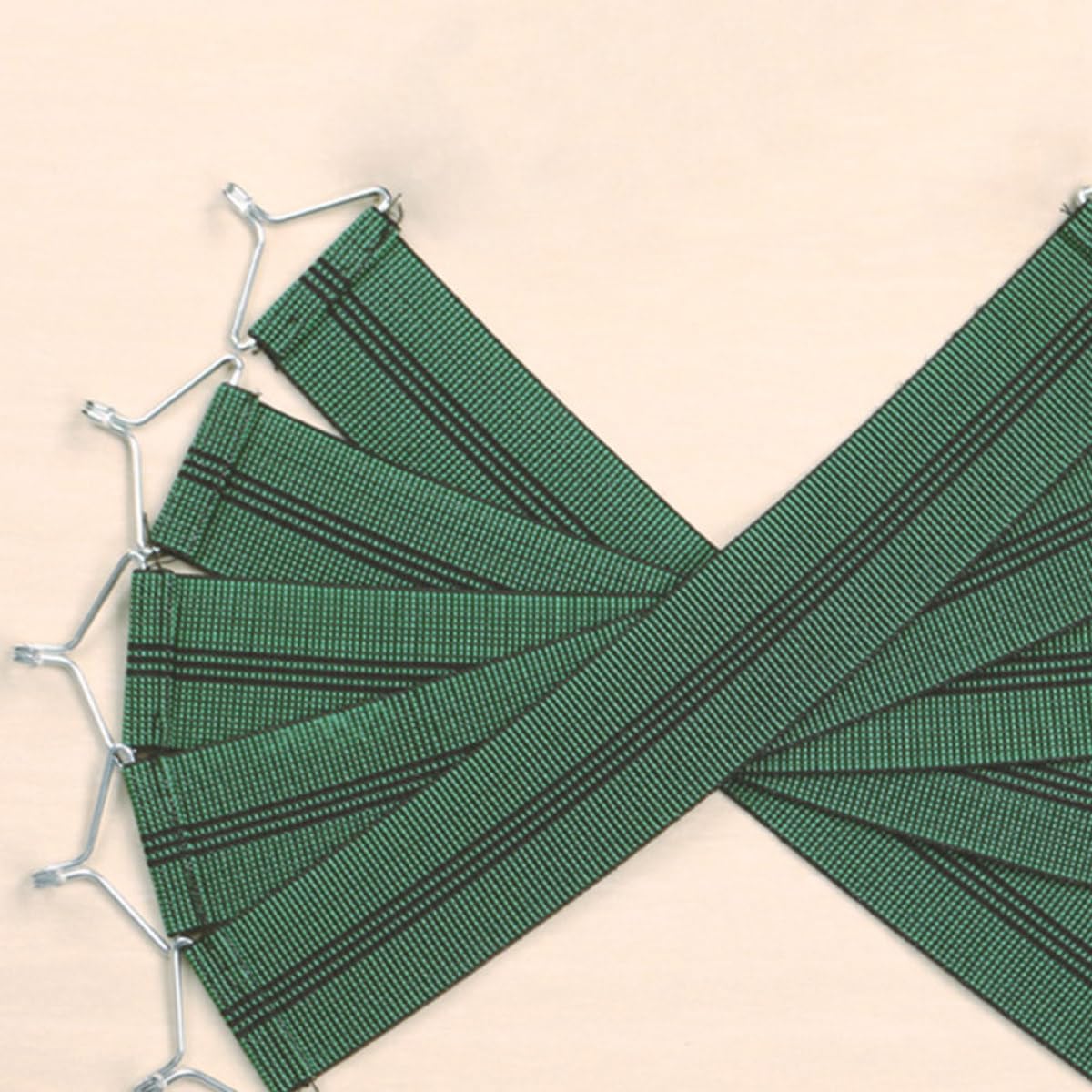 Cinturones de Cincha Elásticos Reforzados para Sillón Reclinable, 5 Piezas de Tela Verde Que Mejoran Soporte y Comodidad en Sillas Reclinables