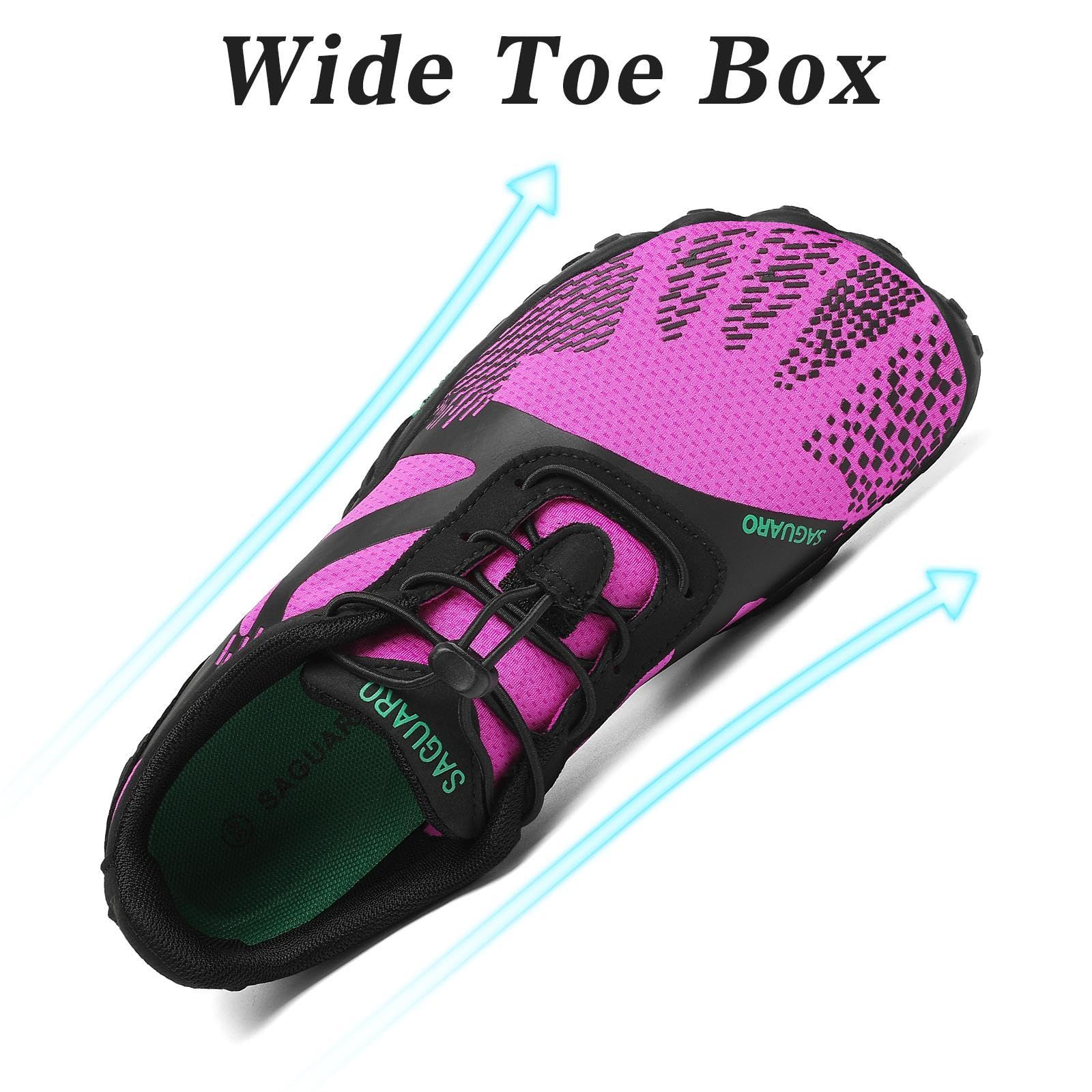 SAGUARO Scarpe Barefoot Minimaliste Uomo Donna Scarpe Outdoor e Indoor Multisport - Morbido Comode e Leggere