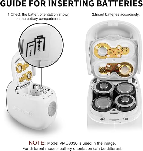 Miniatura 2 de tyrone Baterías CR123 de 3.7 V, 123 baterías, paquete de 12 baterías de litio CR123A para cámara Arlo VMC3030 VMS3330 3530 sistema de alarma se