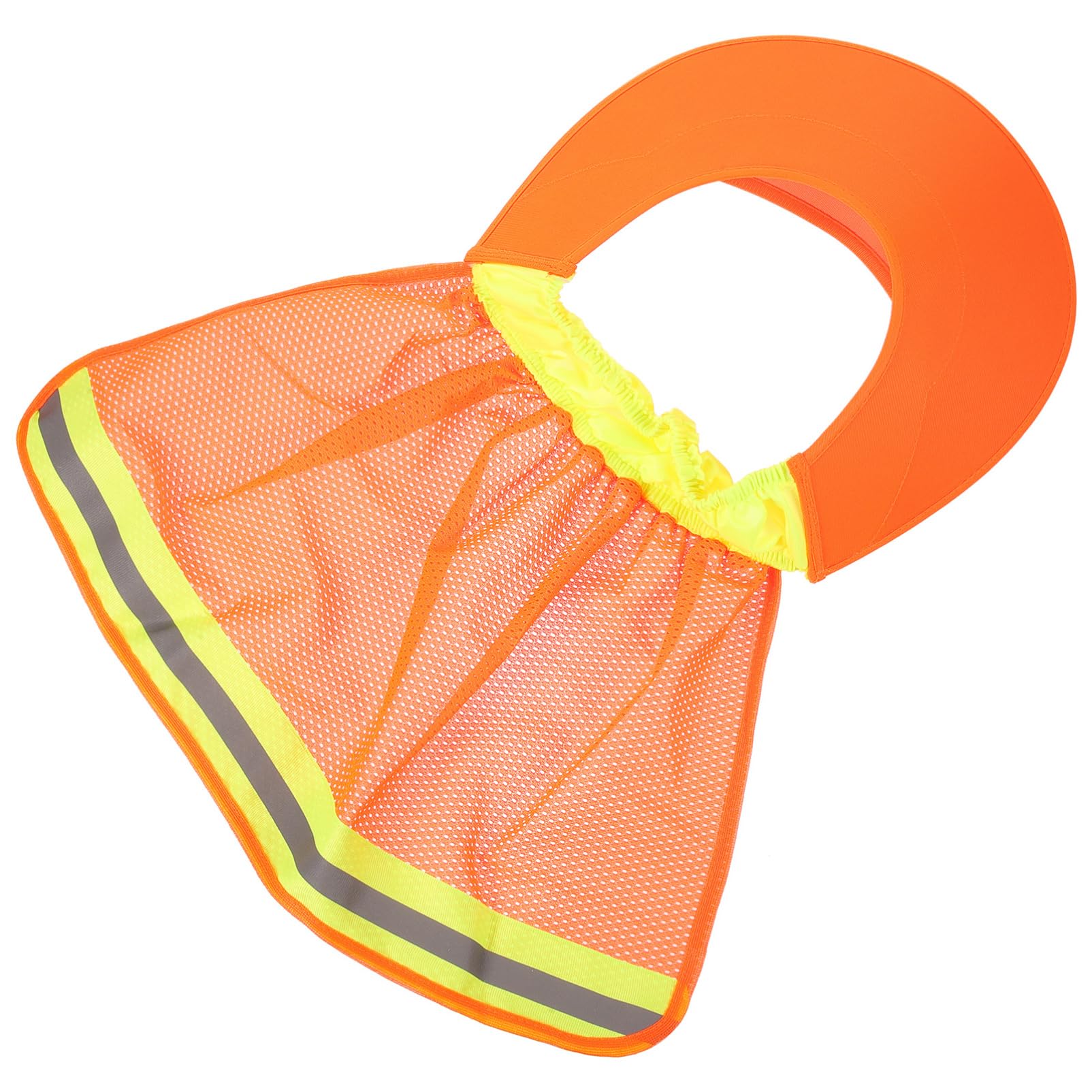 jojofuny Visera para Casco De Seguridad Visera para El Cuello con ala Completa Banda para La Sombra del ala del Casco De Seguridad Visera para Gorra Parasol para Sombrero Clip para