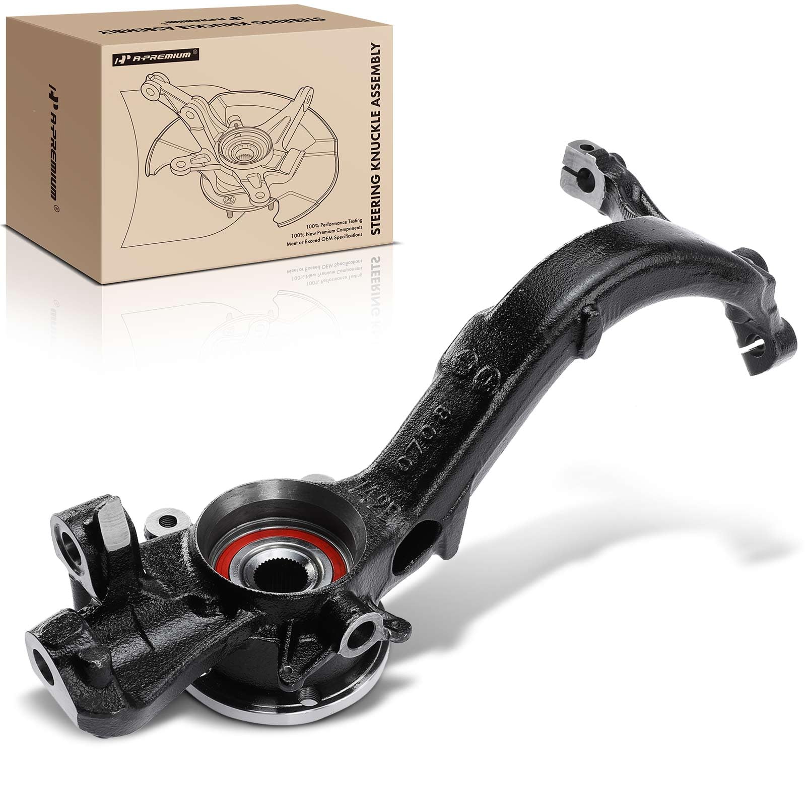Amazon.com: A-Premium Front Left Steering Knuckle Wheel Bearing