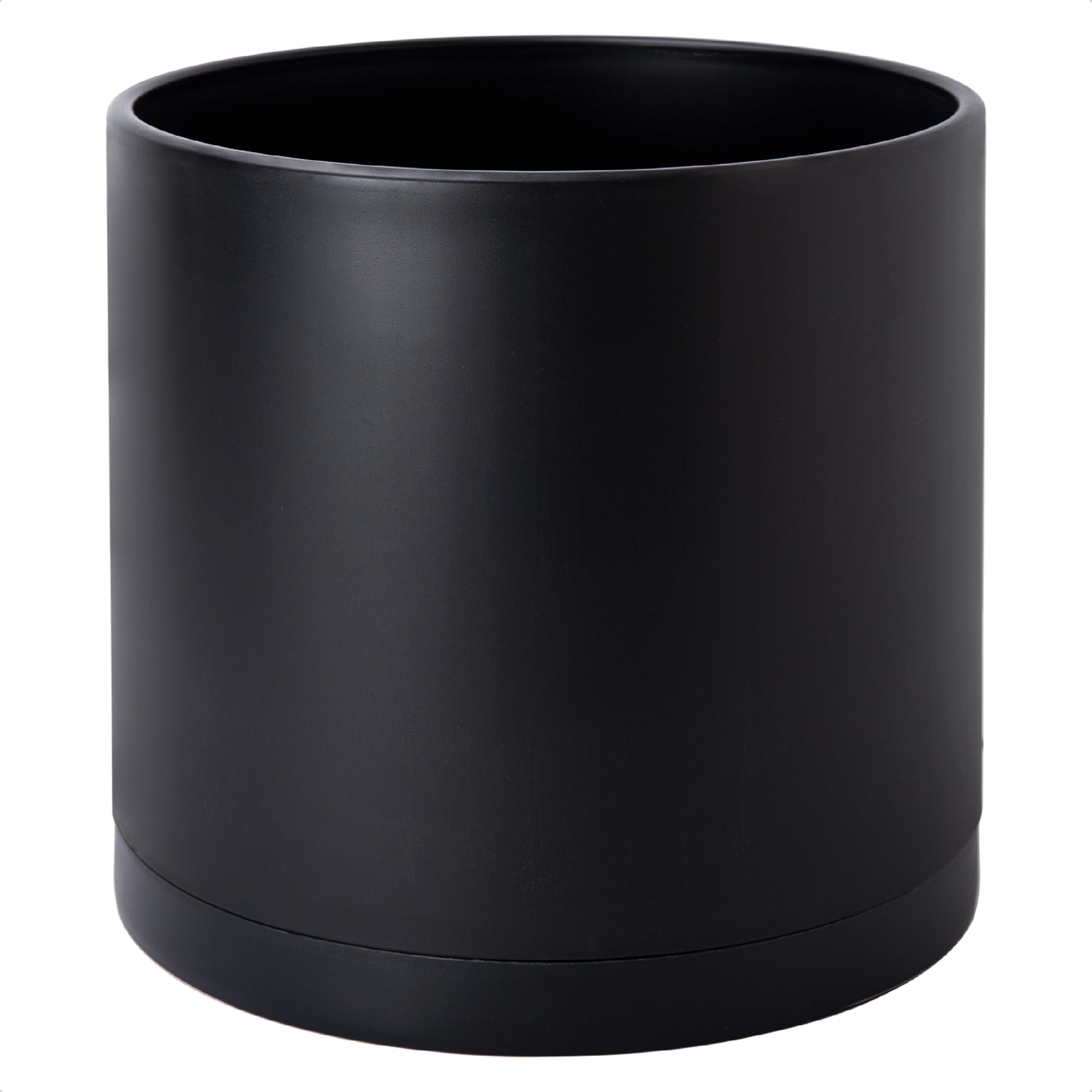 Amazon.com : D'vine Dev 14 Inch Black Plastic Planter Pots for