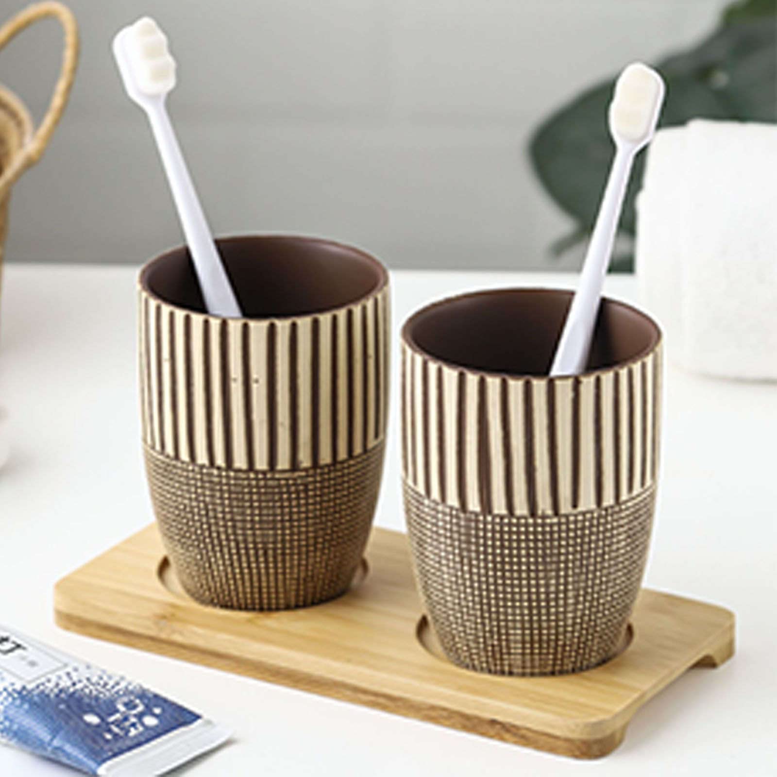 Kubek na szczoteczkę do zębów, kubek do płukania ust / 8x8x10cm ceramiczny kubek na szczoteczkę do zębów, porcelanowy kubek łazienkowy, uchwyt na szczoteczkę do zębów, kubek łazienkowy-f-8x8x10cm (Co