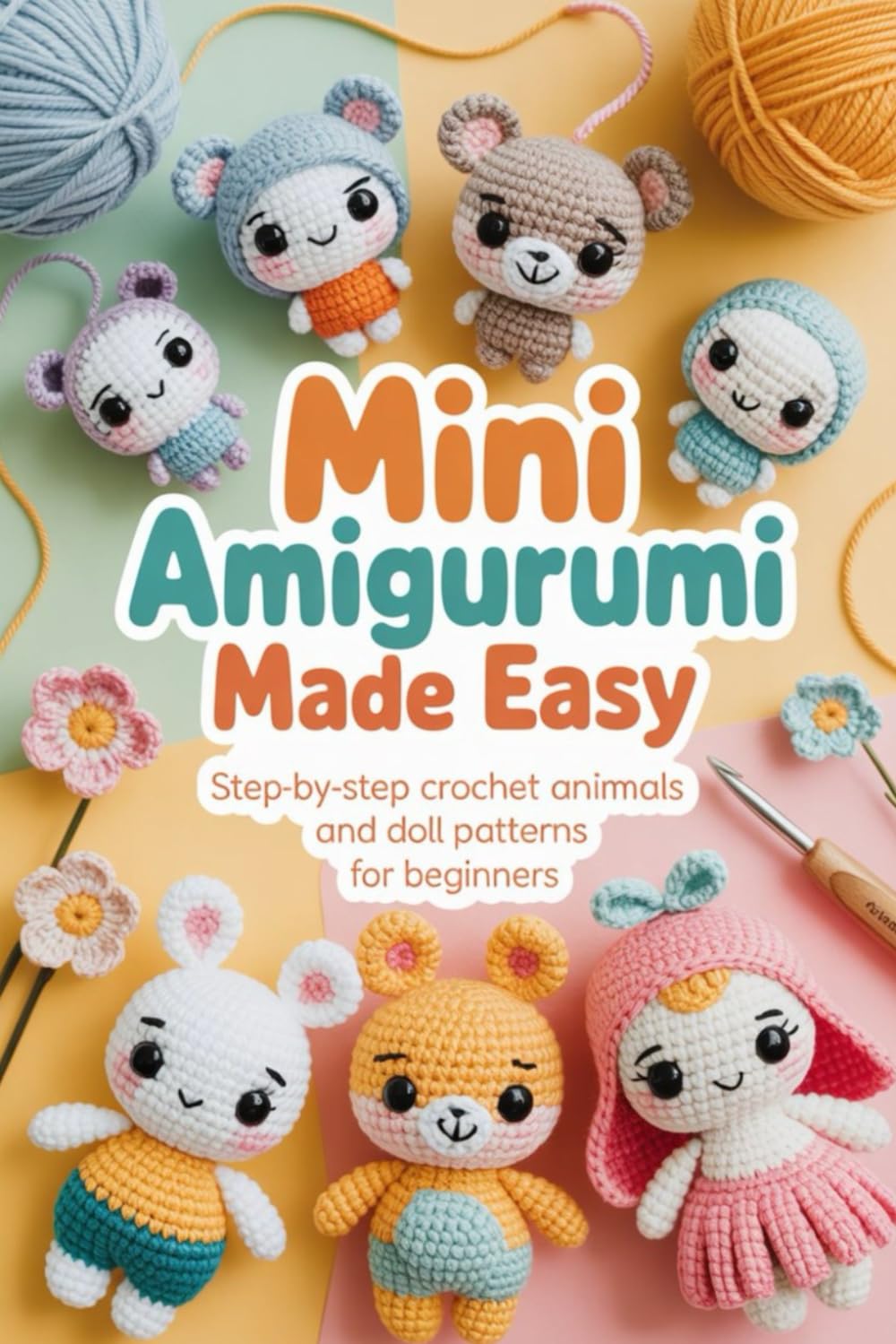 Mini Amigurumi Made Easy: Step-by-Step Crochet Animals and Doll Patterns for Beginners