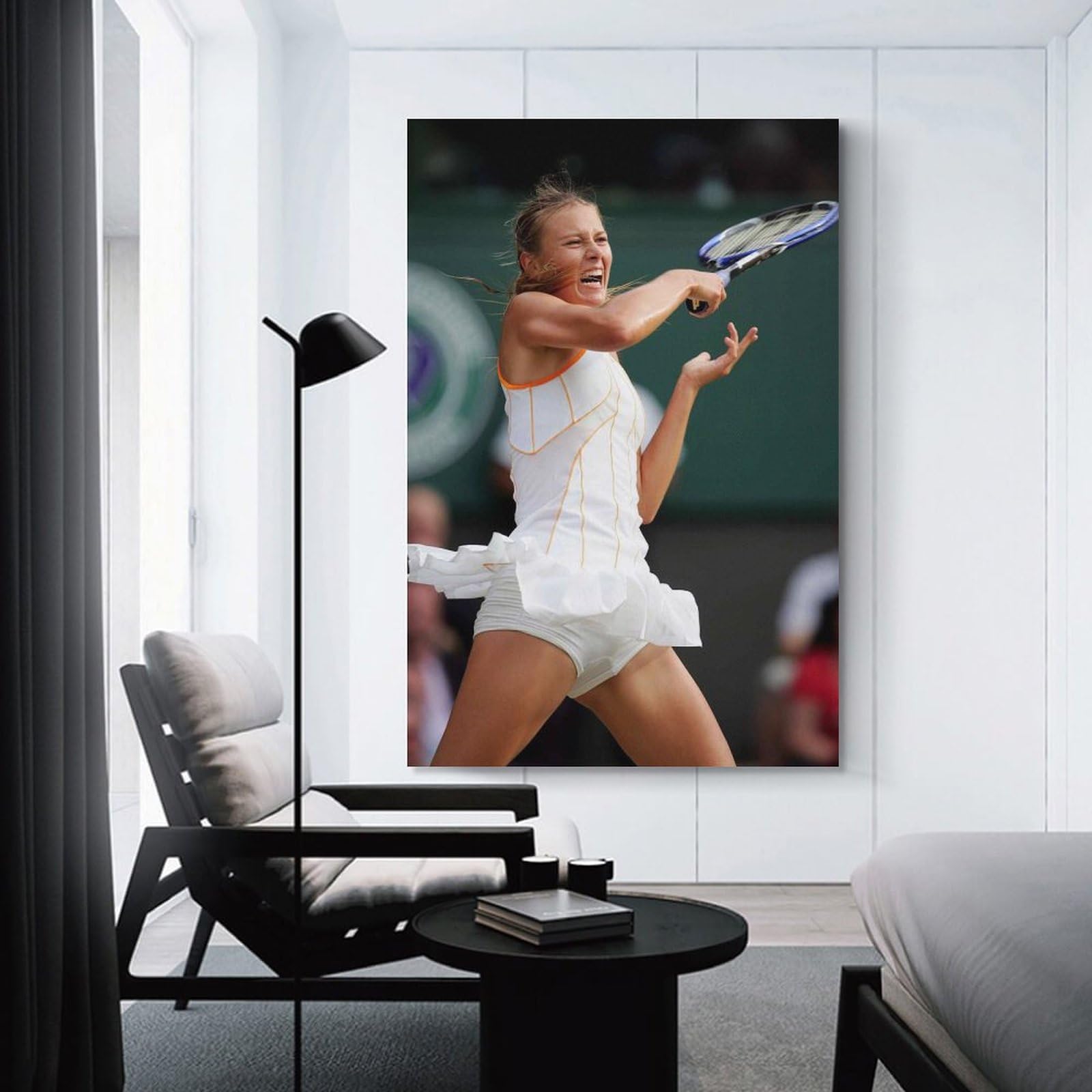 Amazon.co.jp: テニス選手マリア・シャラポワ キャンバスアート