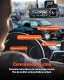 VANTRUE N4 Pro 4K +1080P+1080P 3 Lent STARVIS 2 Sensor Dash Cam, 5GHz WiFi GPS Telecamera per Auto, 3xHDR IR Dashcam Auto, Controllo Vocale 24h. Modalità di Parcheggio Buffer, 3.19” IPS Max 512G - 7