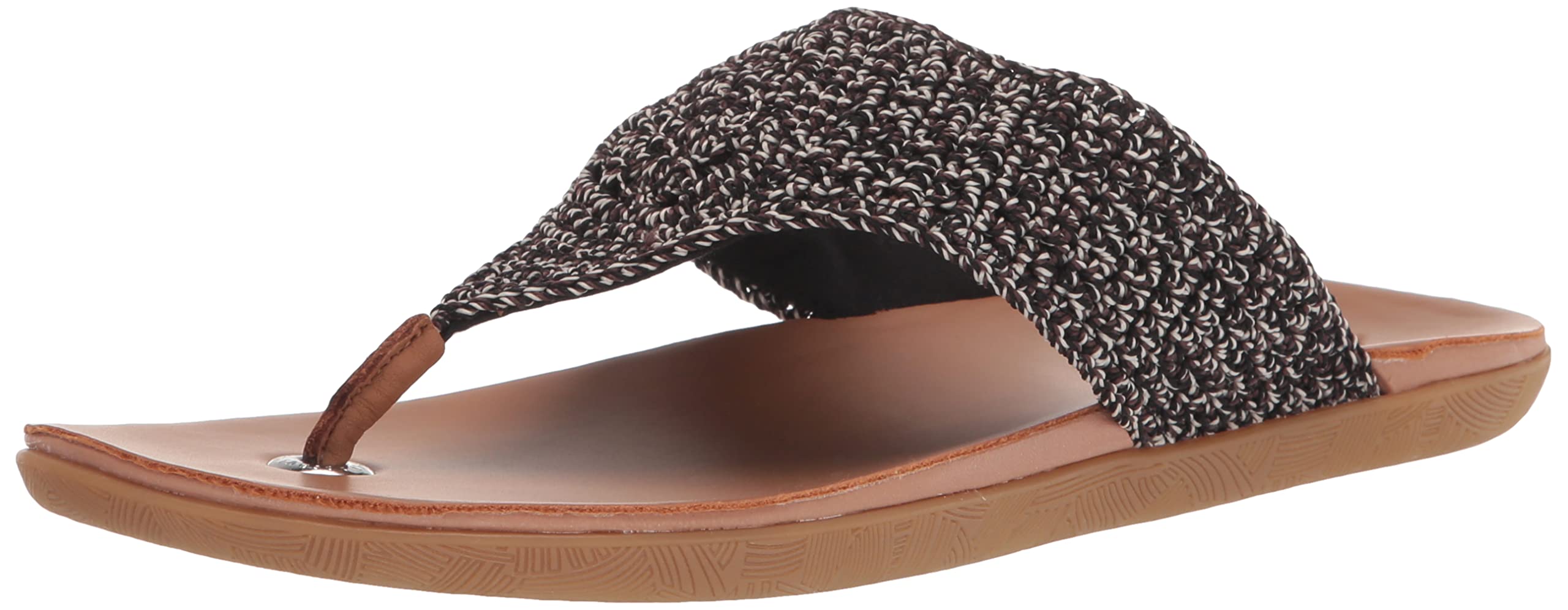The Sak Shana Thong Sandal in Crochet, Slip On Entry