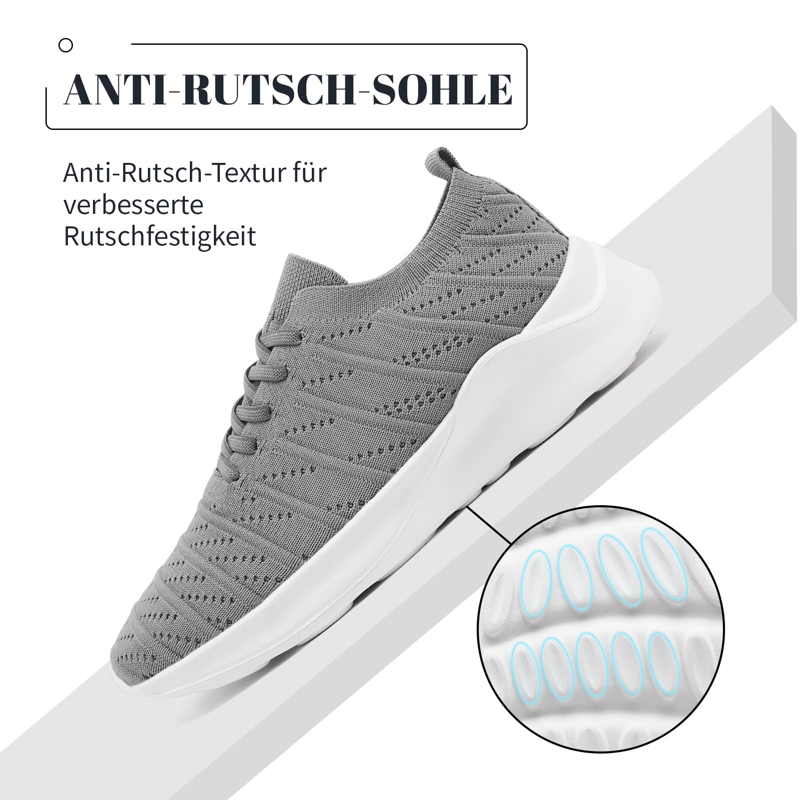 Sneaker Damen Schuhe Turnschuhe Sportschuhe Laufschuhe Atmungsaktiv Gym Leichtgewichts Sommerschuhe Hallenschuhe Straßenlaufschuhe Freizeitschuhe Walkingschuhe