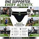 PLAYFITZ Defender PRO Men's Gym Underwear – Athletic Supporter Jockstrap for Cricket, Running Quick Dry, Moisture Wicking, Cotton, Stretchable Workout Innerwear (Size XL) gallery image