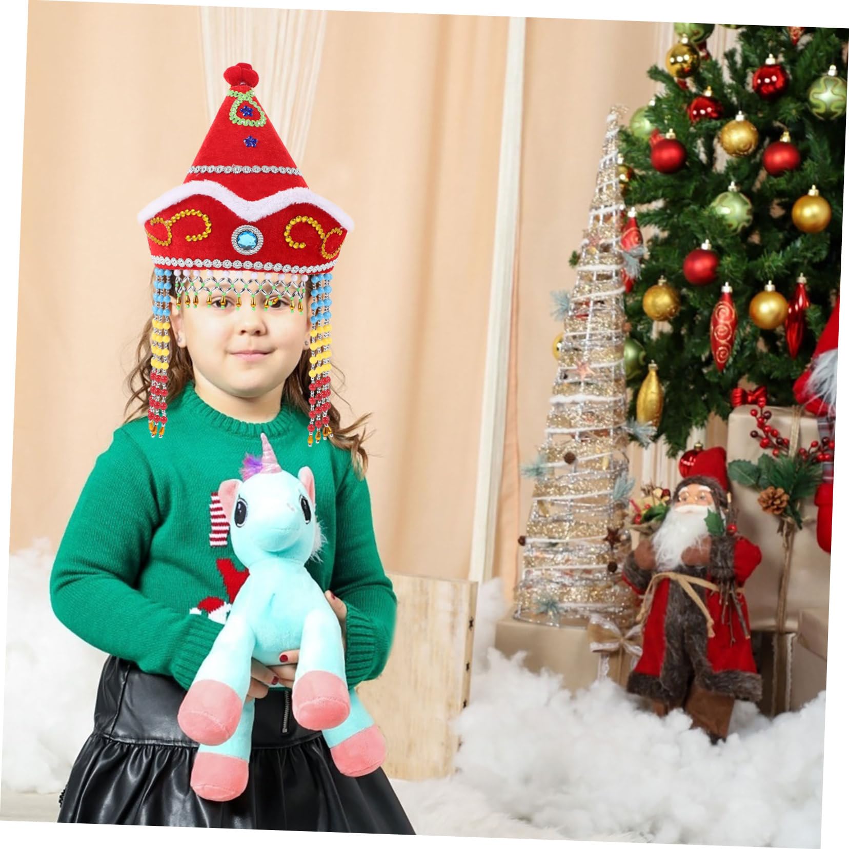 Hemoton Funny Hat Chinese Style Head Cover Carnival Photo Prop Party Headdress Costume Dress up