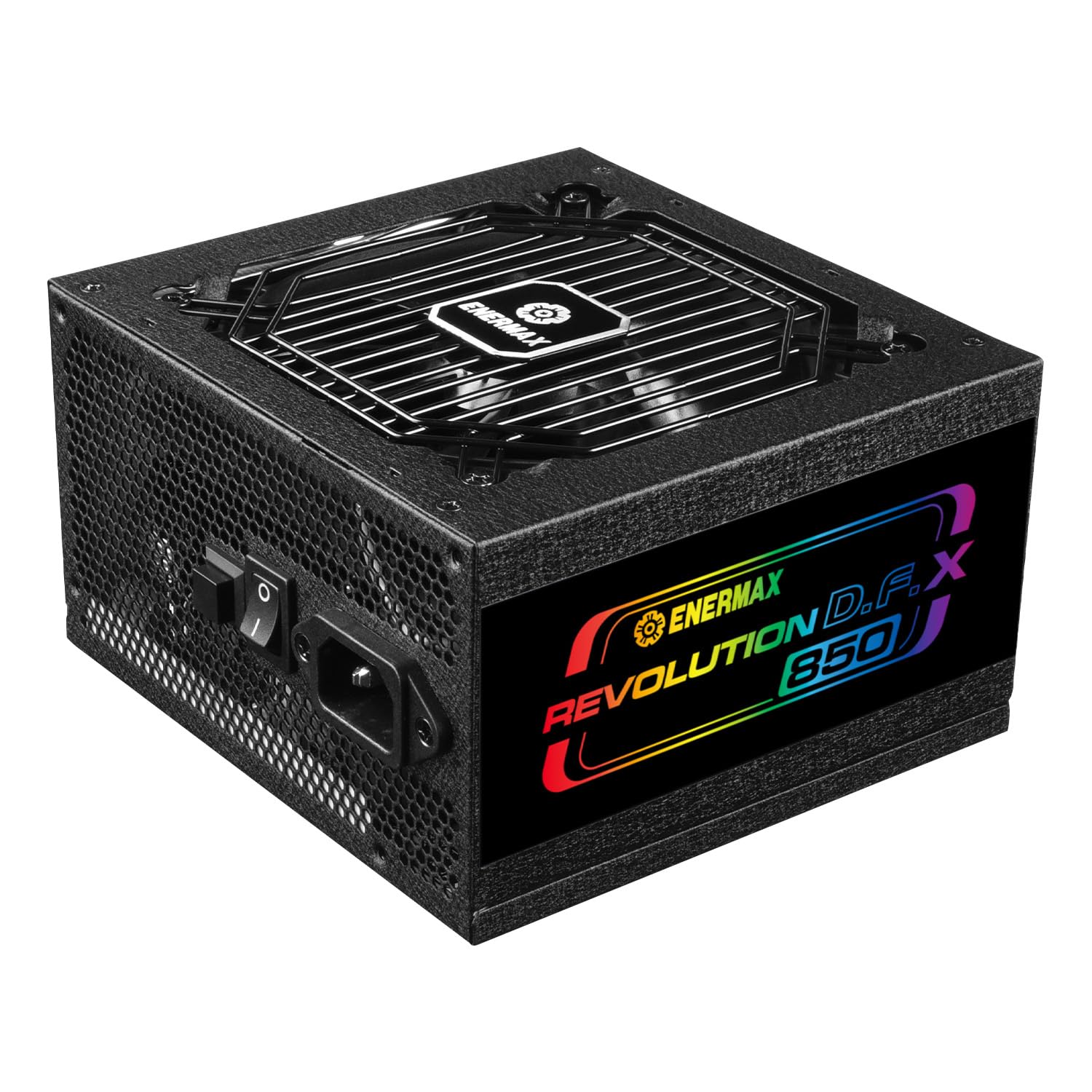 ENERMAX REVOLUTION D.F. X Alimentatore 850W ATX Completamente Modulare - Compatibile Con ATX 3.0 e PCIe 5.0-105°C Condensatori Giapponesi - Efficienza 80 PLUS Gold -ERT850EWT