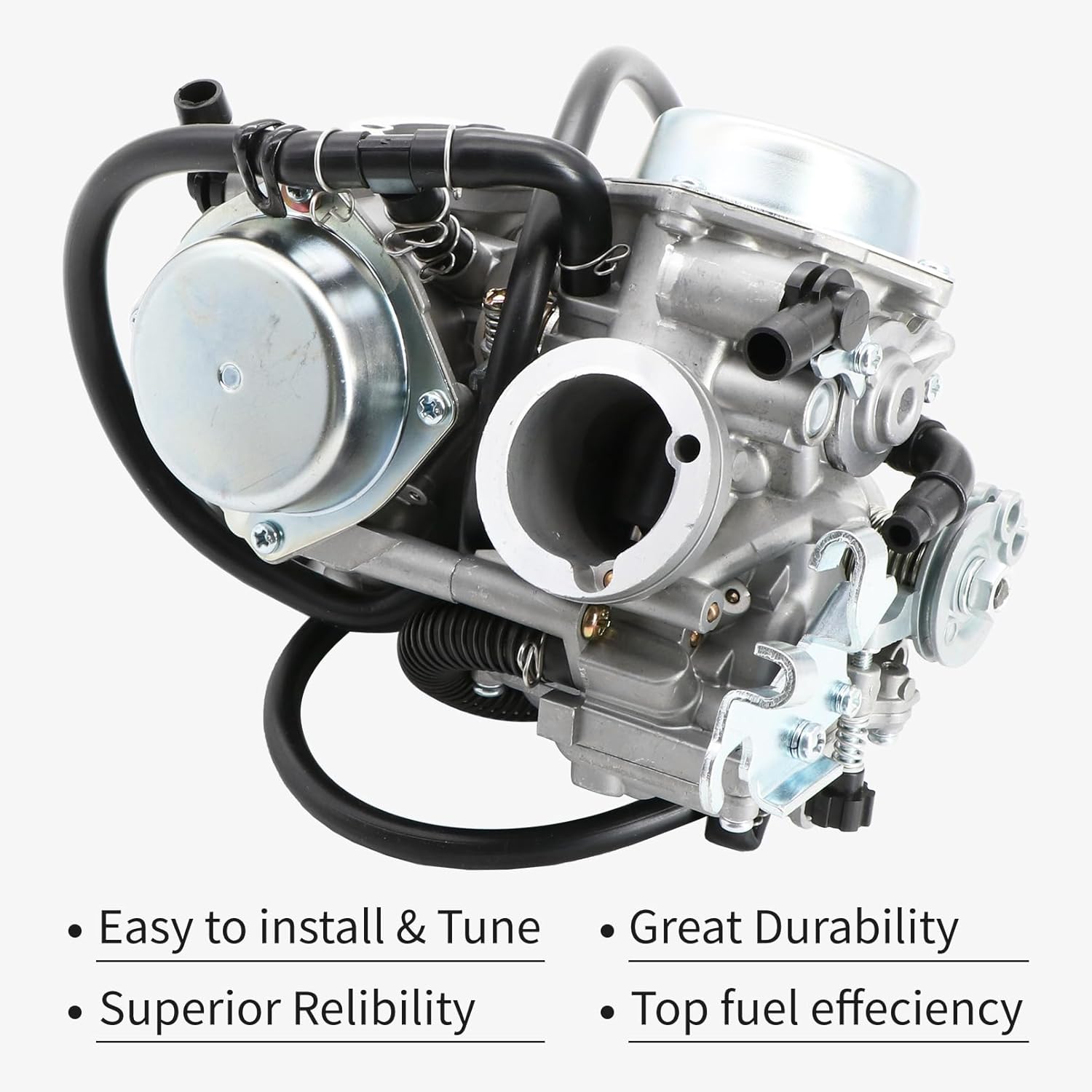 KIPA Carburetor for Shadow Spirit VT750 Dual ACE 750 VT750C 1998-2003 16100-MBA-980 with Intake Manifold