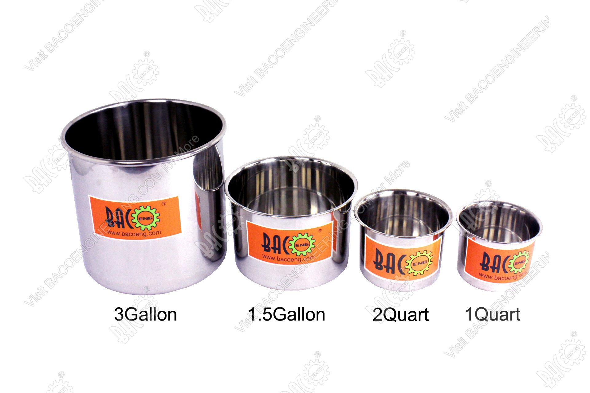 BACOENG 6.8 L Camera del vuoto in acciaio inox degassamento urethanes silicone epoxies