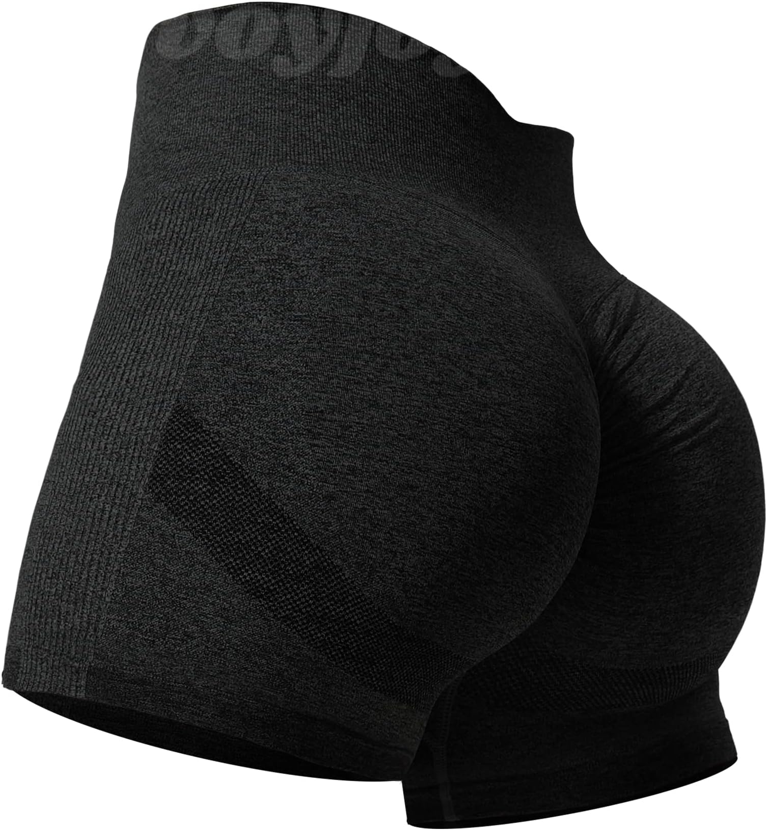 VOYJOY Women Workout Shorts 3.6" Scrunch Butt Lifting Gym Seamless Yoga Biker Shorts