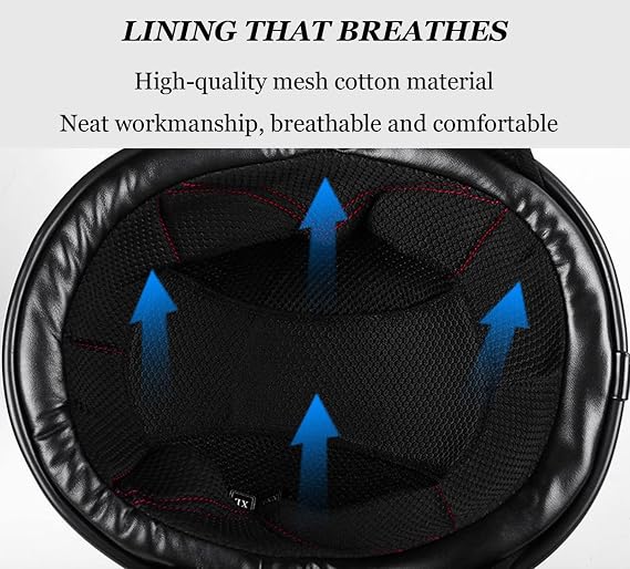 Carbon Fiber Half Helmet Motorcycle Skull Cap Helmet Scoop Helmet Retro Open Face Half Helmet DOT/ECE Certified Ride Helmet for Men and Women Moped Scooter Cruiser Chopper 5,(55-59CM)