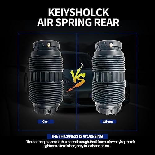 Miniatura 5 de Los bolsos traseros de la amortiguación de aire con resorte compatibles con el OEM 2010-2016 Porsche 970 reemplazan el número 97033353331,